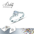 Destiny Jewellery Crystal From Swarovski Ring New Flowers Ring